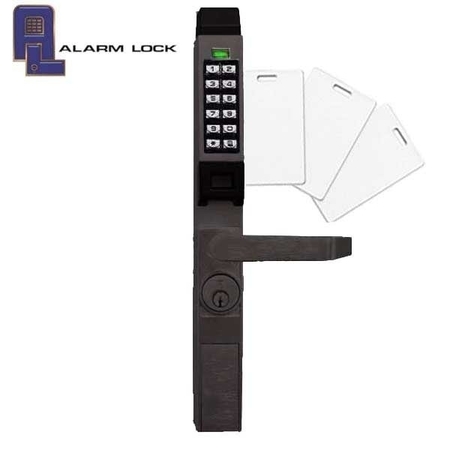 ALARM LOCK Narrow-Stile PROX Keypad Lever Lock Oil Rubbed Bronze Finish ALL-PDL1300-10B1